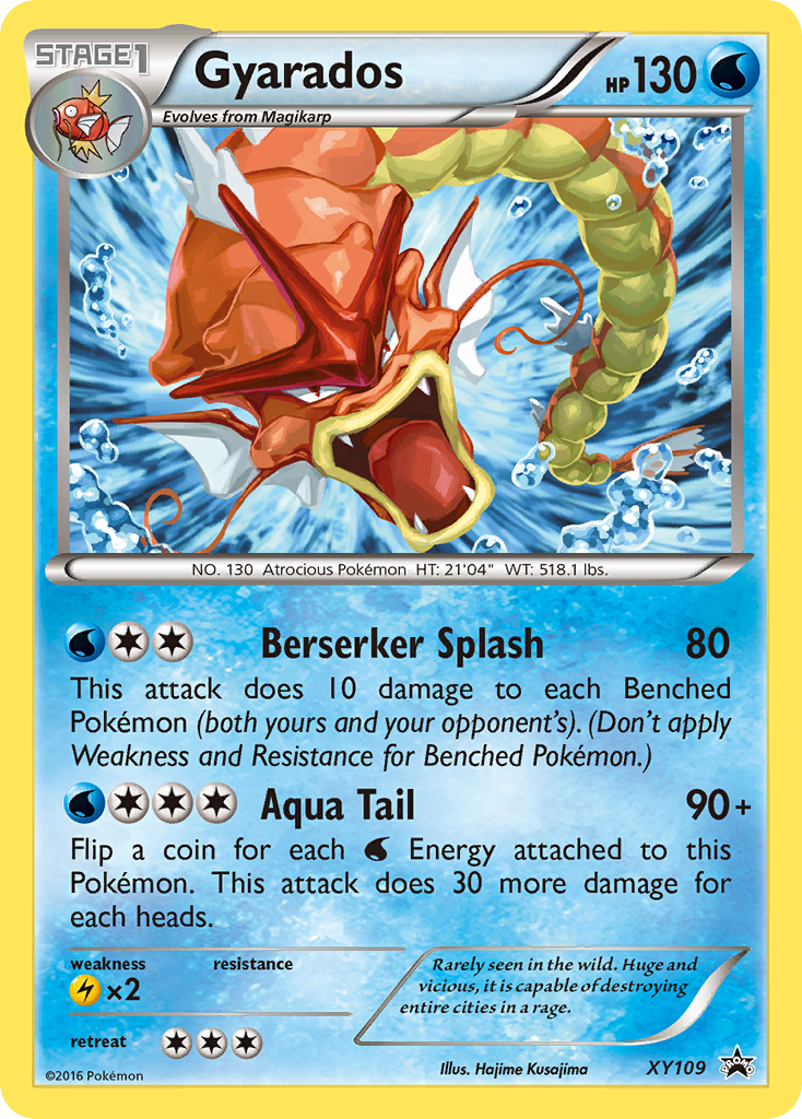 Gyarados (XY109) [XY: Black Star Promos] | Exor Games Bridgewater