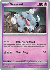 Greavard (105/198) [Scarlet & Violet: Base Set] | Exor Games Bridgewater