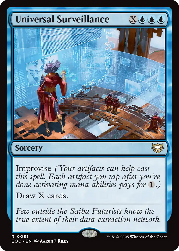 Universal Surveillance [Edge of Eternities Commander] | Exor Games Bridgewater