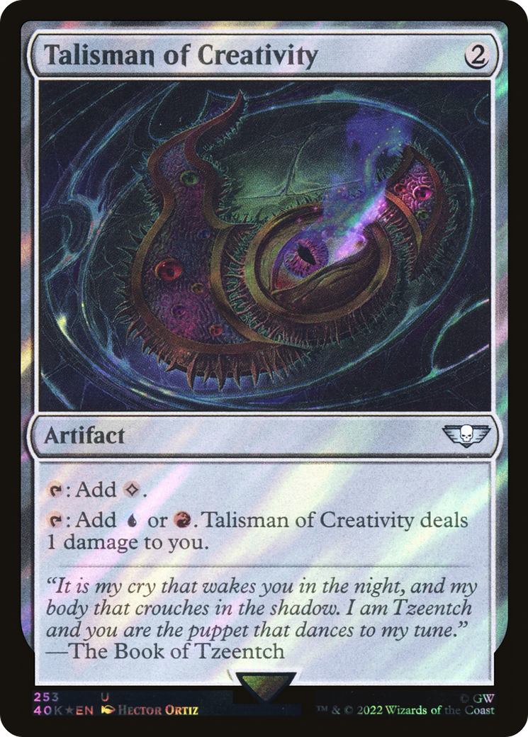 Talisman of Creativity (Surge Foil) [Marvel Super Heroes Commander] | Exor Games Bridgewater