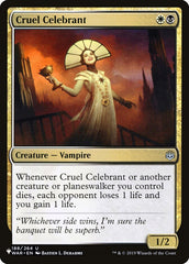 Cruel Celebrant [The List] | Exor Games Bridgewater