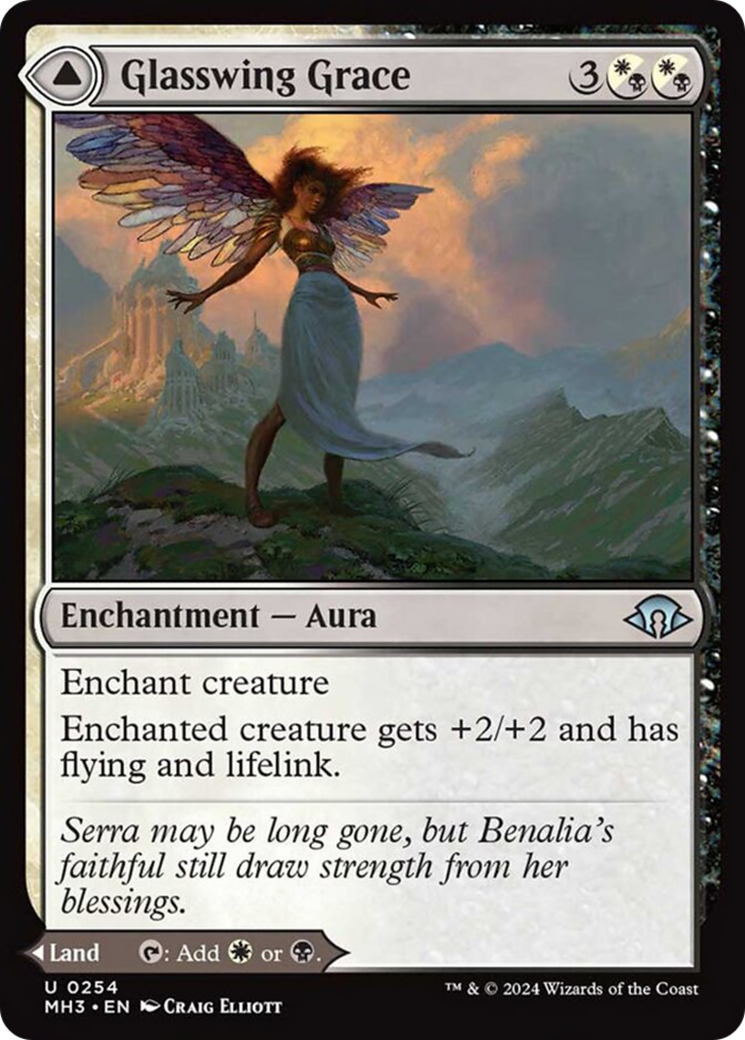 Glasswing Grace // Age-Graced Chapel [Modern Horizons 3] | Exor Games Bridgewater
