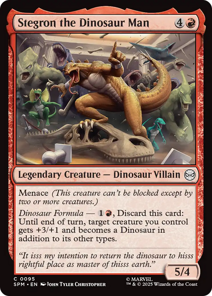 Stegron the Dinosaur Man [Marvel's Spider-Man] | Exor Games Bridgewater