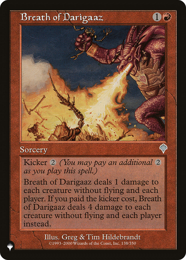 Breath of Darigaaz [The List] | Exor Games Bridgewater