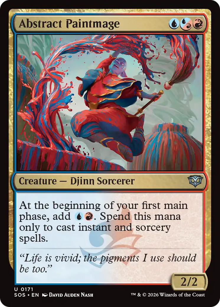 Abstract Paintmage [Secrets of Strixhaven] | Exor Games Bridgewater