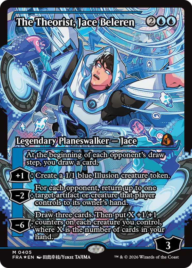The Theorist, Jace Beleren (Showcase) [Reality Fracture] | Exor Games Bridgewater
