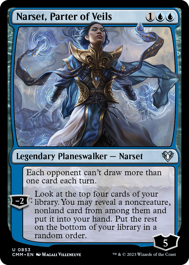 Narset, Parter of Veils [Commander Masters] | Exor Games Bridgewater