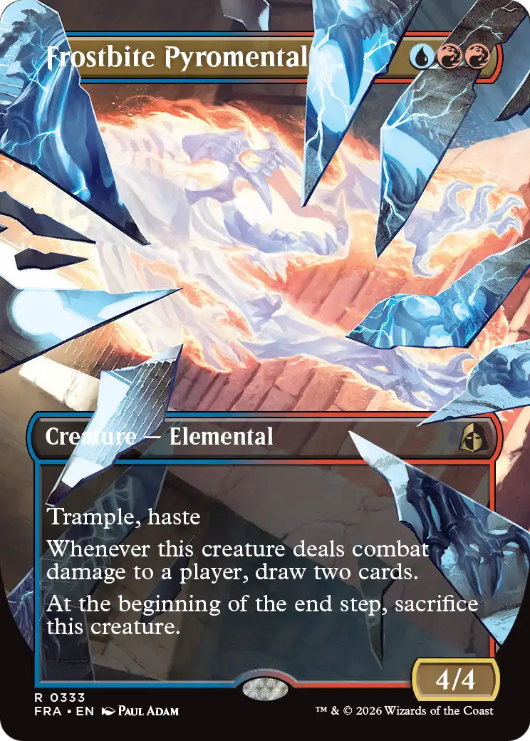 Frostbite Pyromental (Borderless) [Reality Fracture] | Exor Games Bridgewater