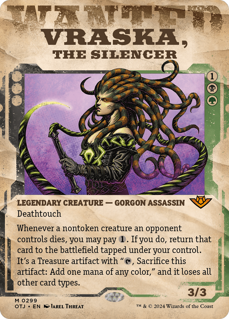 Vraska, the Silencer (Showcase) [Outlaws of Thunder Junction] | Exor Games Bridgewater