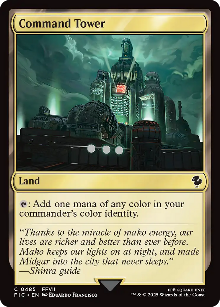 Command Tower (0485) [FINAL FANTASY Commander] | Exor Games Bridgewater