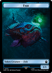 Fish // Beast Double-Sided Token [Doctor Who Tokens] | Exor Games Bridgewater