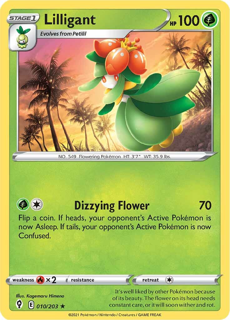 Lilligant (010/203) [Sword & Shield: Evolving Skies] | Exor Games Bridgewater