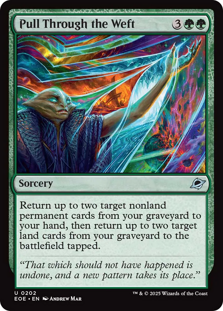 Pull Through the Weft [Edge of Eternities] | Exor Games Bridgewater