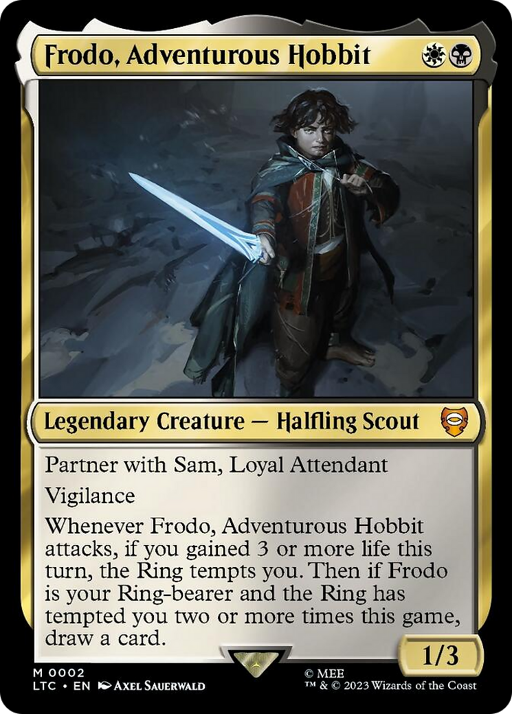 Frodo, Adventurous Hobbit [The Lord of the Rings: Tales of Middle-Earth Commander] | Exor Games Bridgewater