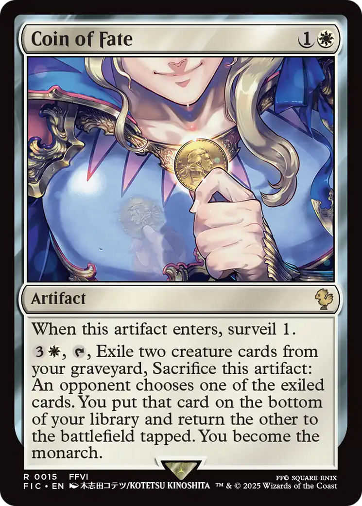Coin of Fate [FINAL FANTASY Commander] | Exor Games Bridgewater