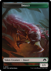 Eldrazi Spawn // Insect (0027) Double-Sided Token [Modern Horizons 3 Tokens] | Exor Games Bridgewater