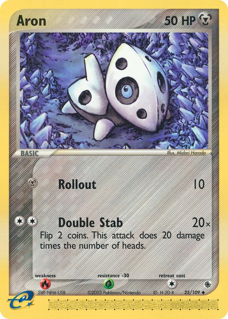 Aron (25/109) [EX: Ruby & Sapphire] | Exor Games Bridgewater
