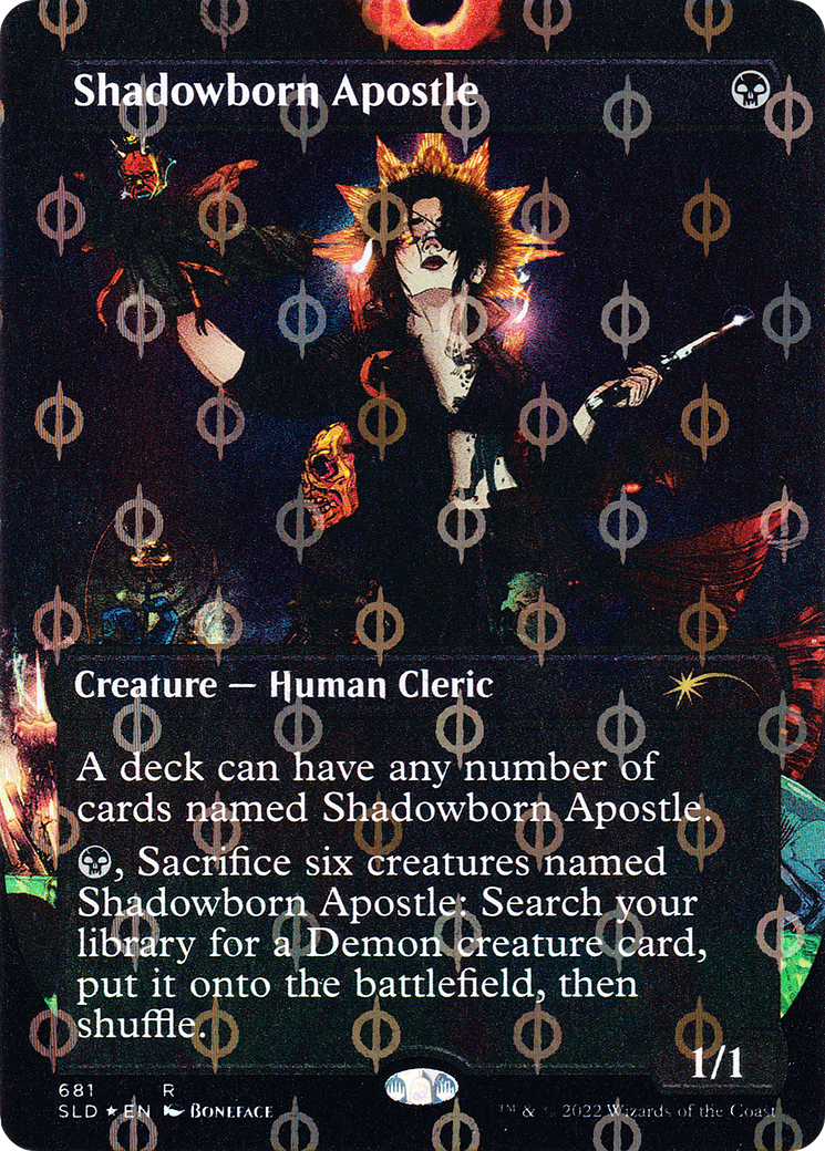 Shadowborn Apostle (681) (Step-and-Compleat Foil) [Secret Lair Drop Promos] | Exor Games Bridgewater