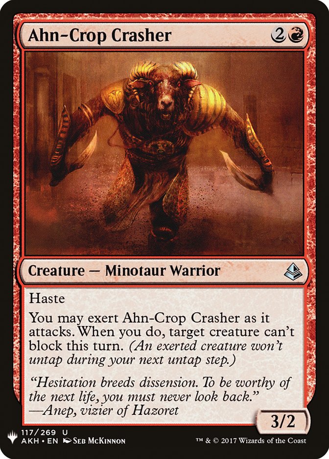 Ahn-Crop Crasher [Mystery Booster] | Exor Games Bridgewater