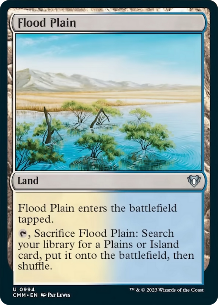 Flood Plain [Commander Masters] | Exor Games Bridgewater