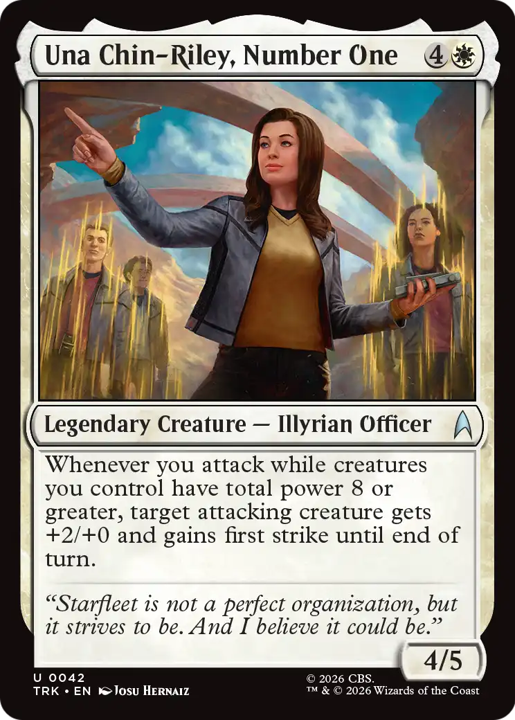 Una Chin-Riley, Number One [Star Trek] | Exor Games Bridgewater