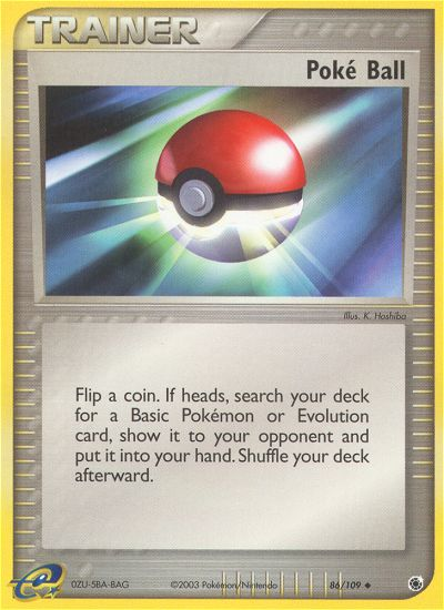 Poke Ball (86/109) [EX: Ruby & Sapphire] | Exor Games Bridgewater