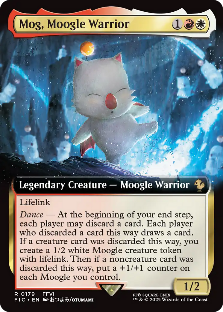 Mog, Moogle Warrior (Extended Art) [FINAL FANTASY Commander] | Exor Games Bridgewater