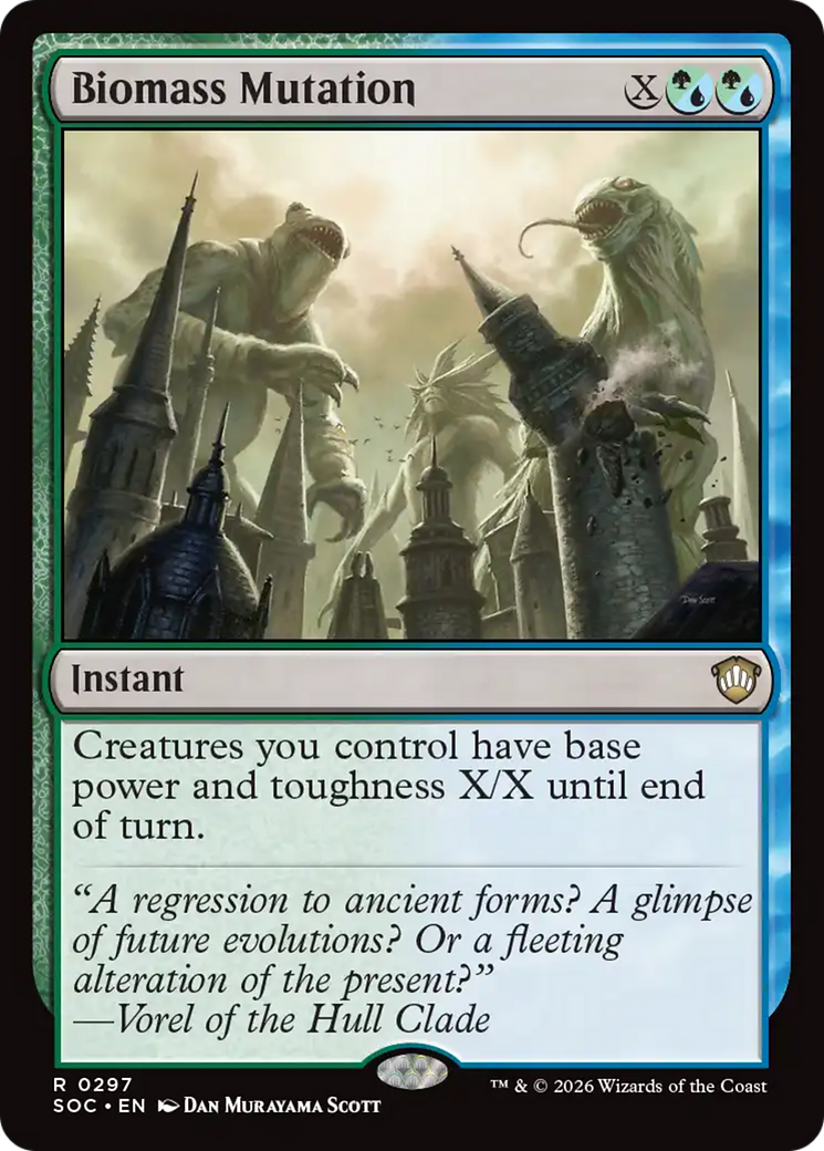 Biomass Mutation [Secrets of Strixhaven Commander] | Exor Games Bridgewater