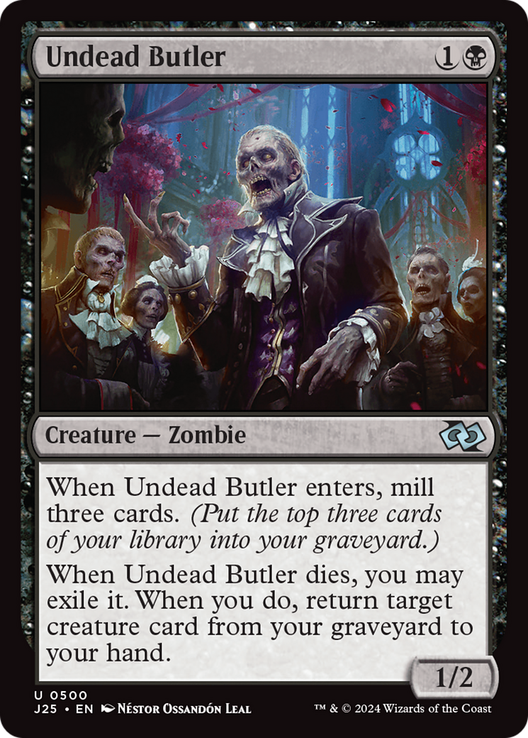 Undead Butler [Foundations Jumpstart] | Exor Games Bridgewater