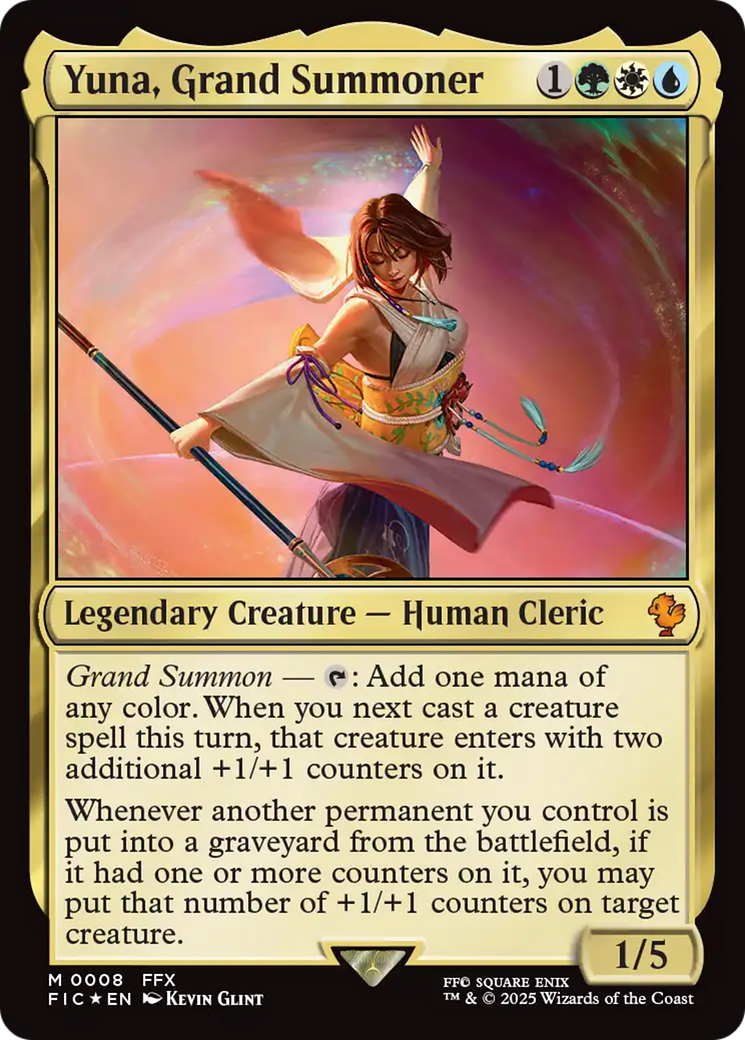 Yuna, Grand Summoner [FINAL FANTASY Commander] | Exor Games Bridgewater