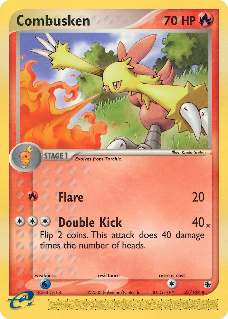 Combusken (27/109) [EX: Ruby & Sapphire] | Exor Games Bridgewater
