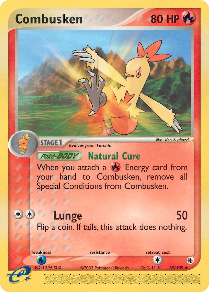 Combusken (28/109) [EX: Ruby & Sapphire] | Exor Games Bridgewater