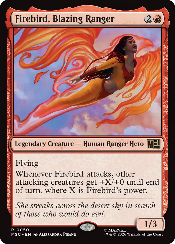 Firebird, Blazing Ranger [Marvel Super Heroes Commander] | Exor Games Bridgewater