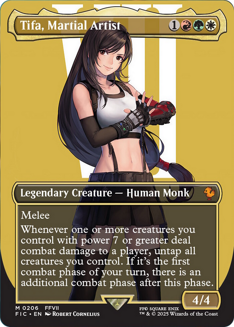 Tifa, Martial Artist (Borderless) [FINAL FANTASY Commander] | Exor Games Bridgewater
