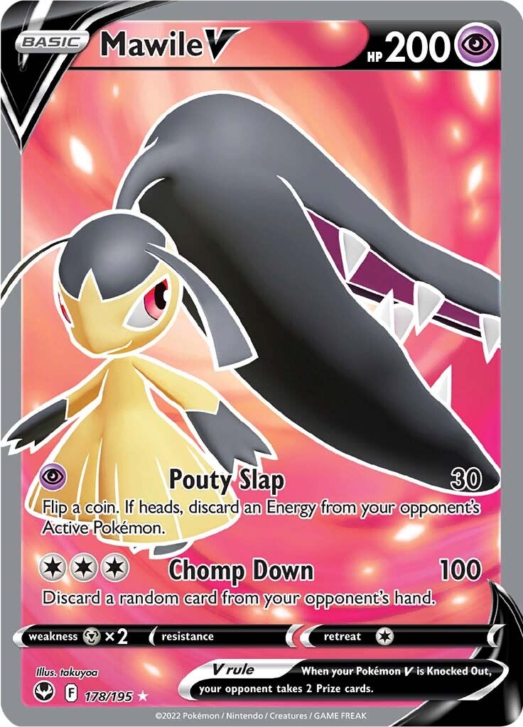 Mawile V (178/195) [Sword & Shield: Silver Tempest] | Exor Games Bridgewater