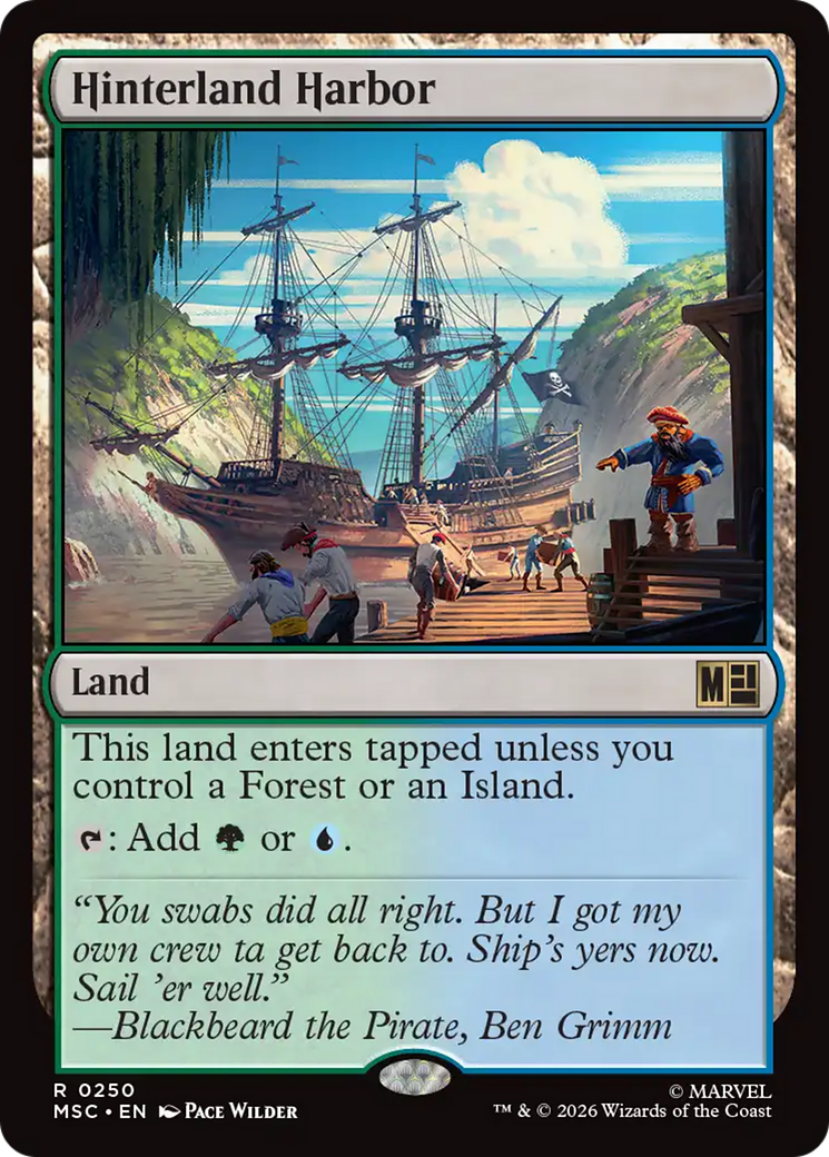 Hinterland Harbor (Surge Foil) [Marvel Super Heroes Commander] | Exor Games Bridgewater