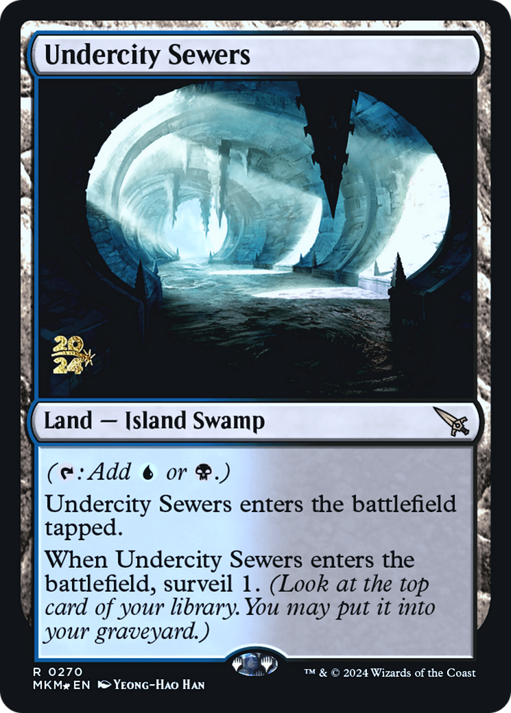 Undercity Sewers [Murders at Karlov Manor Prerelease Promos] | Exor Games Bridgewater