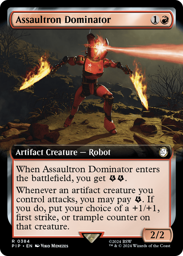 Assaultron Dominator (Extended Art) [Fallout] | Exor Games Bridgewater