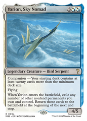 Yorion, Sky Nomad (White Border) [Mystery Booster 2] | Exor Games Bridgewater