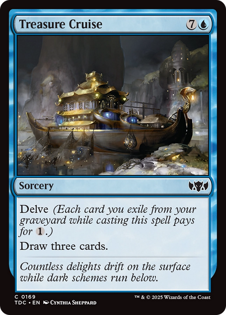 Treasure Cruise [Tarkir: Dragonstorm Commander] | Exor Games Bridgewater