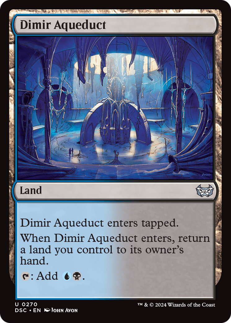 Dimir Aqueduct [Duskmourn: House of Horror Commander] | Exor Games Bridgewater