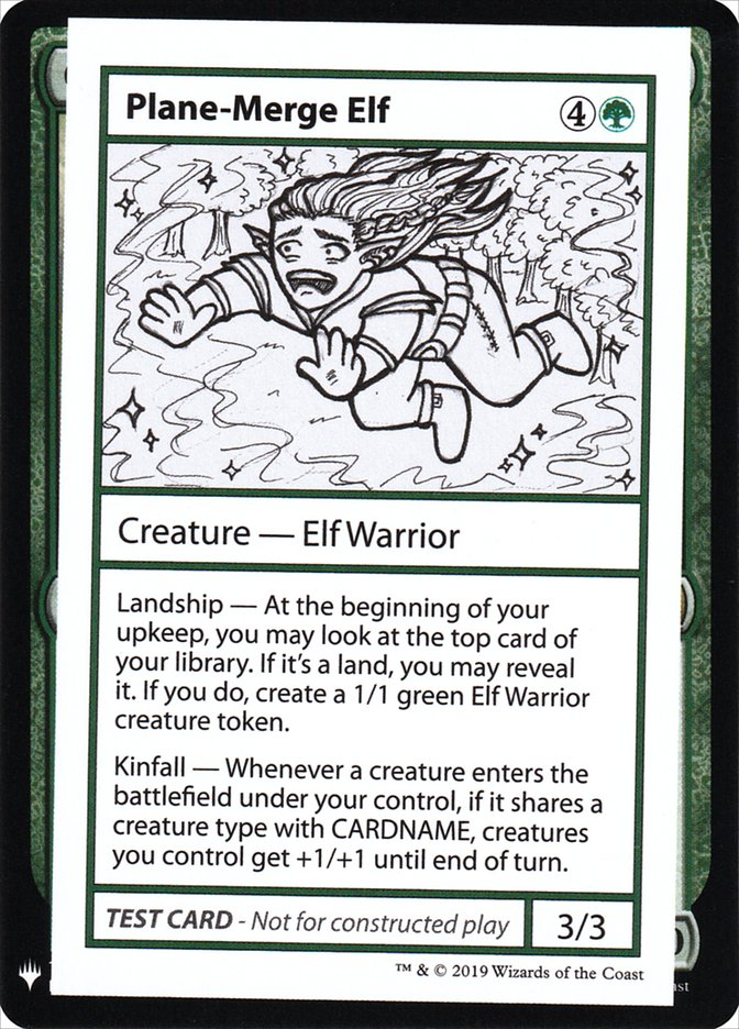 Plane-Merge Elf [Mystery Booster Playtest Cards] | Exor Games Bridgewater