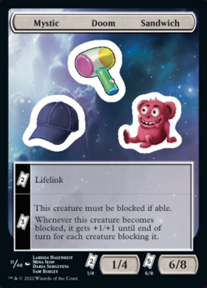 Mystic Doom Sandwich [Unfinity Stickers] | Exor Games Bridgewater