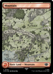 Mountain (720) (Surge Foil) [The Lord of the Rings: Tales of Middle-Earth] | Exor Games Bridgewater