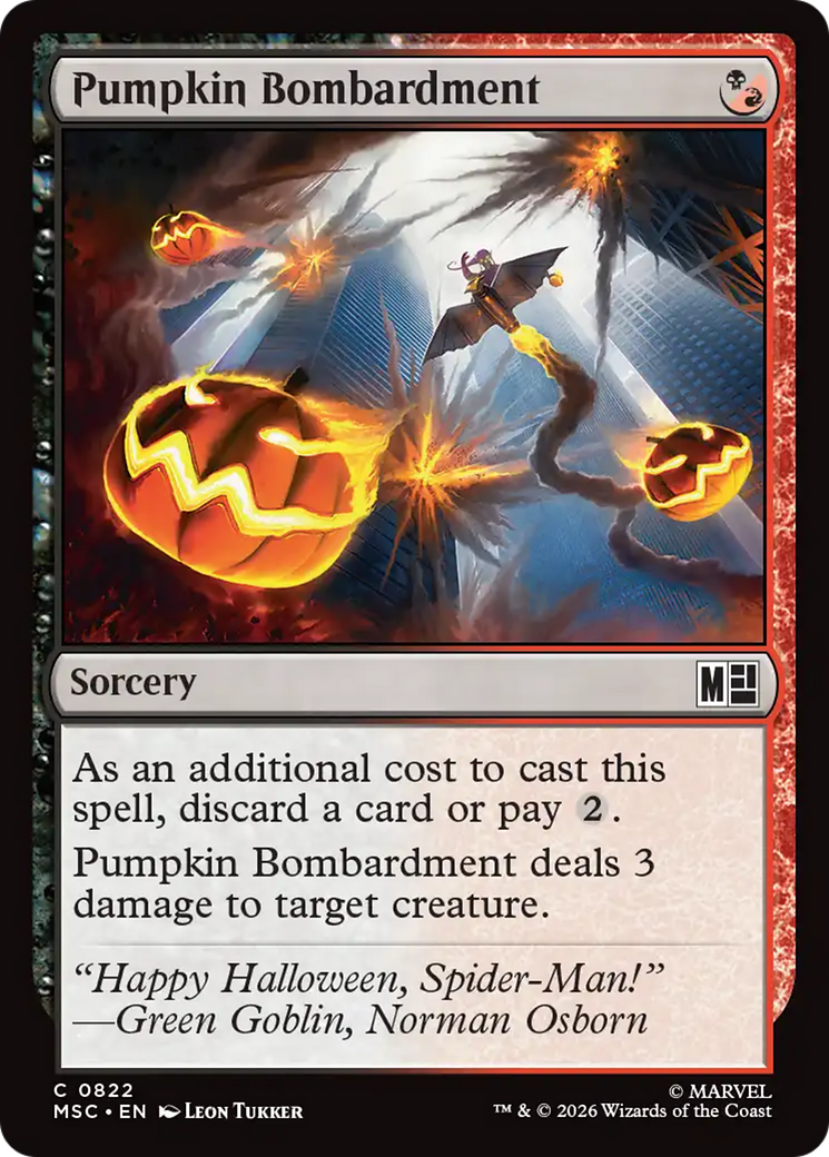 Pumpkin Bombardment [Marvel Super Heroes Commander] | Exor Games Bridgewater