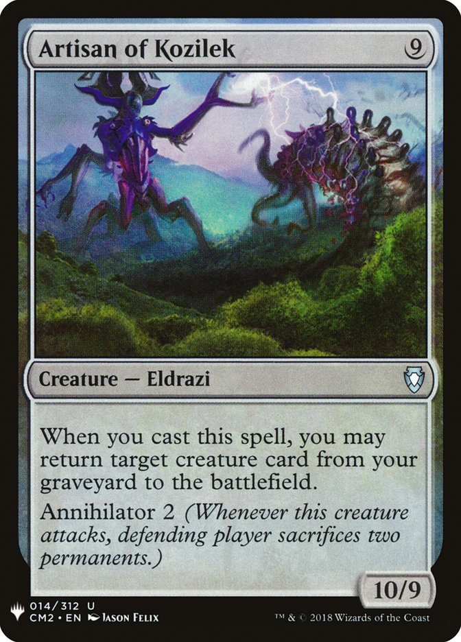 Artisan of Kozilek [Mystery Booster] | Exor Games Bridgewater