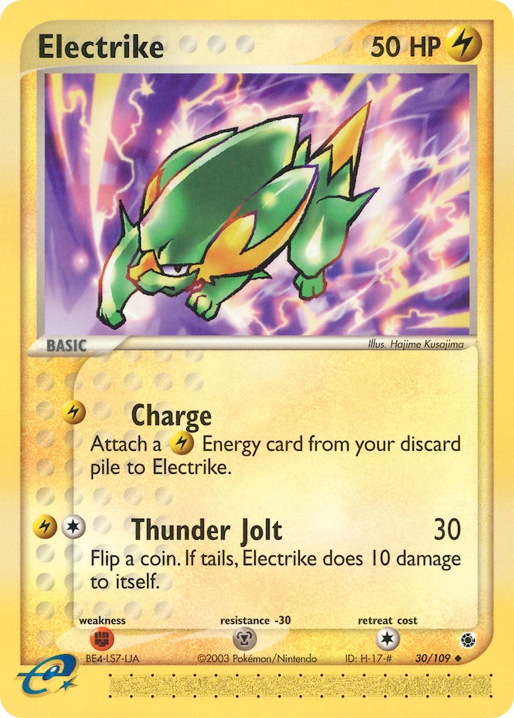 Electrike (30/109) [EX: Ruby & Sapphire] | Exor Games Bridgewater