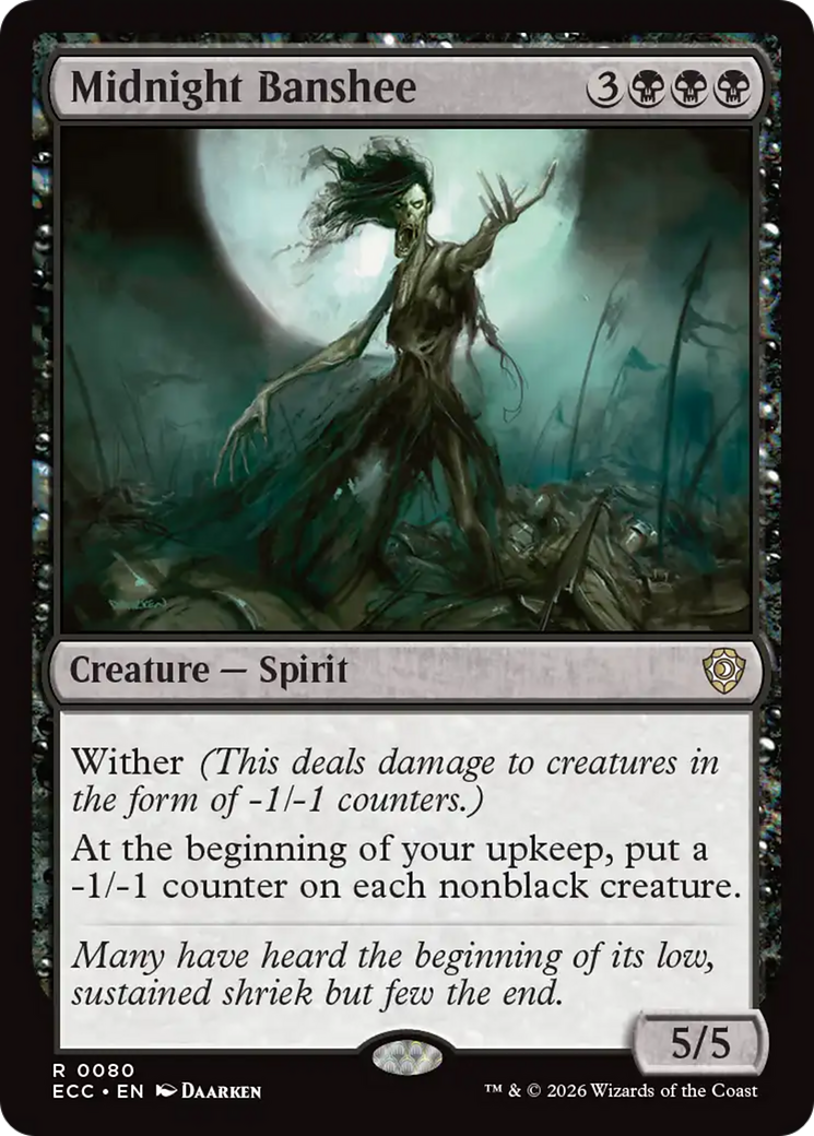 Midnight Banshee [Lorwyn Eclipsed Commander] | Exor Games Bridgewater