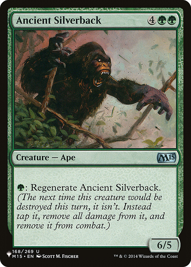 Ancient Silverback [The List Reprints] | Exor Games Bridgewater