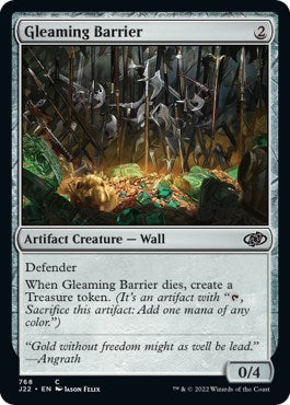 Gleaming Barrier [Jumpstart 2022] | Exor Games Bridgewater